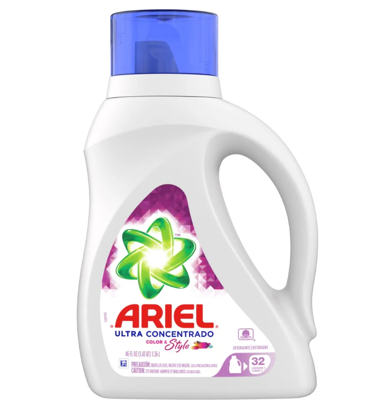 Ariel Ultra Concentrated Color & Style Liquid Laundry Detergent 32 Loads - 46oz/6pk