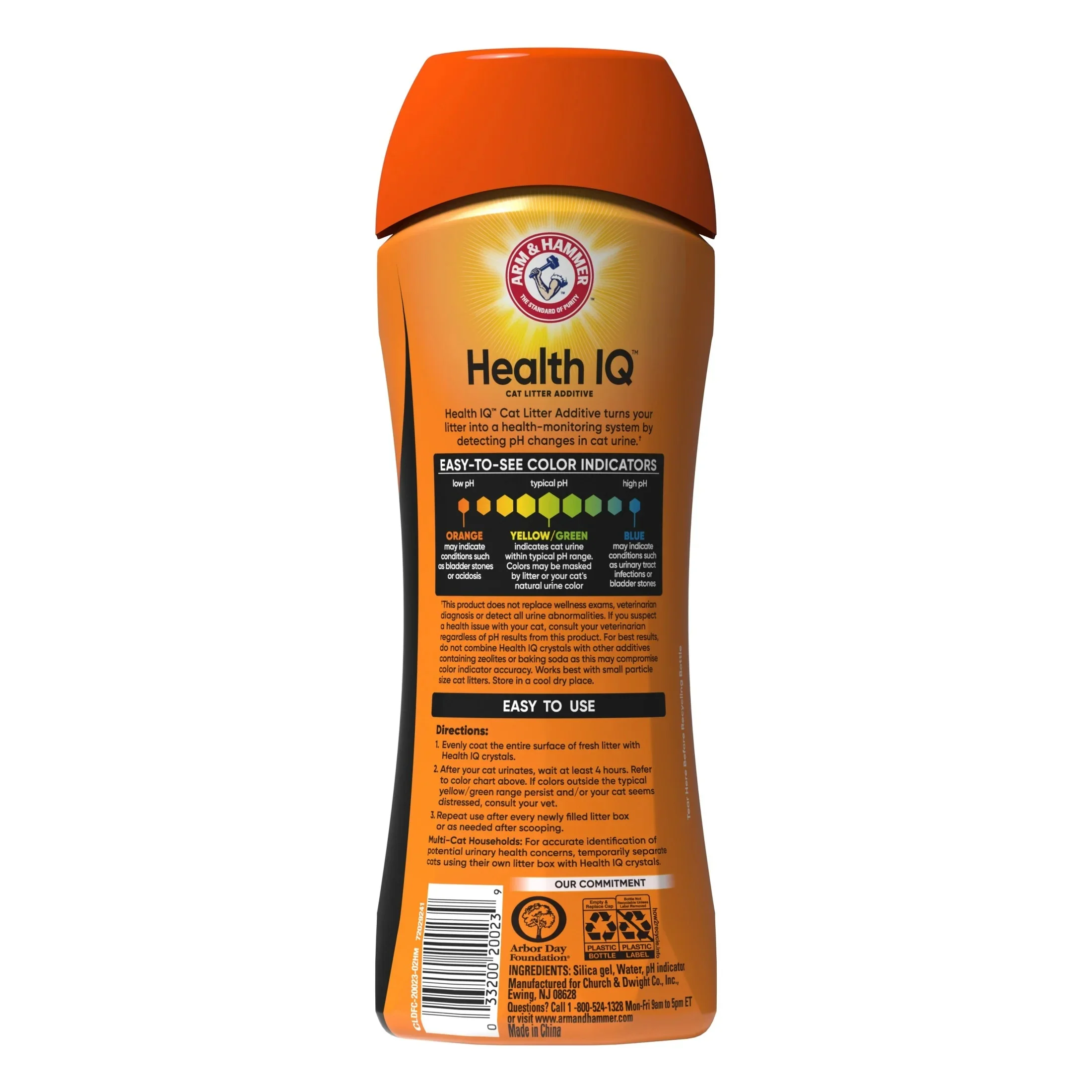 Arm & Hammer Health IQ Cat Litter Additive - 6.5oz/6pk - Image 2