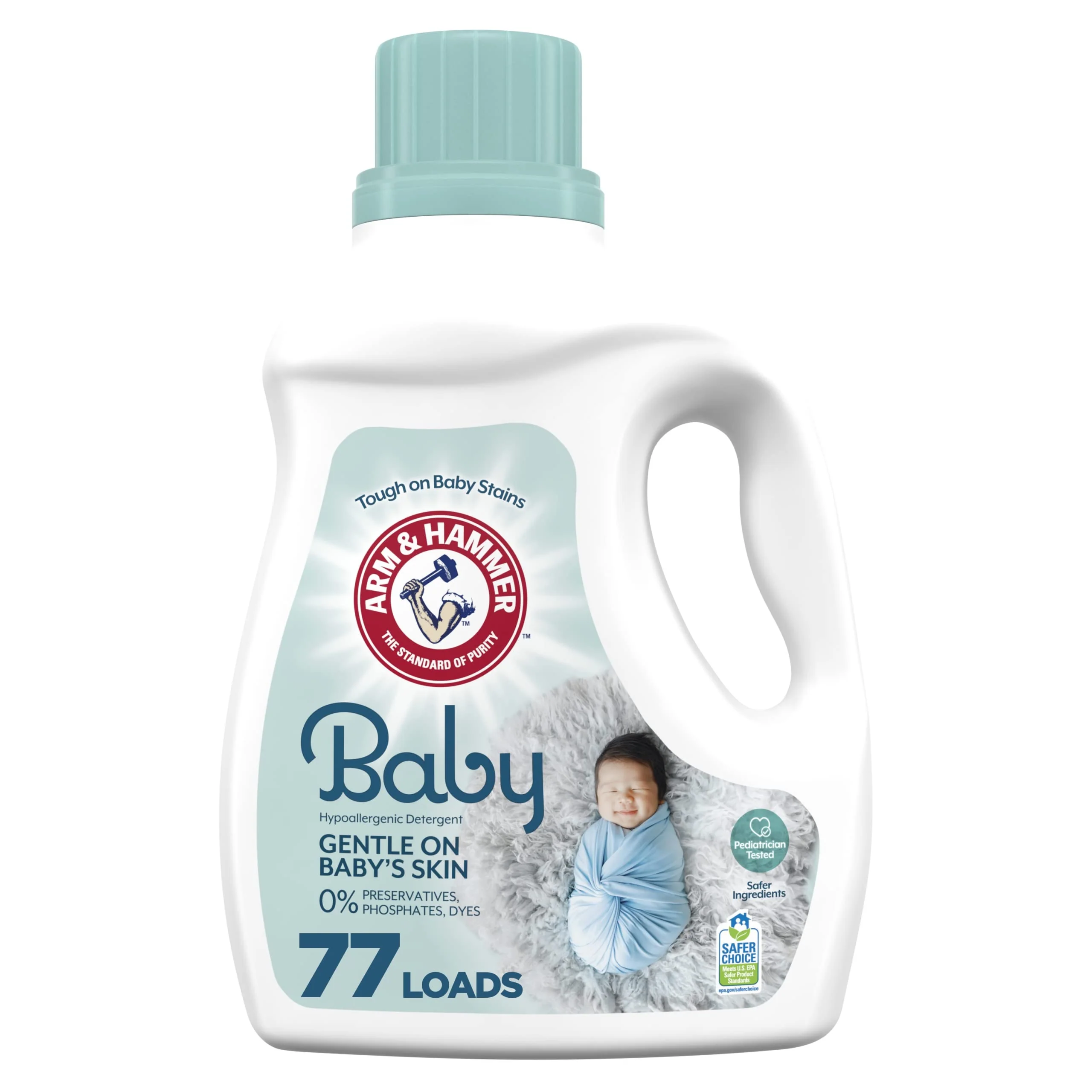 Arm & Hammer Liquid Laundry Baby - 100.5oz/4pk