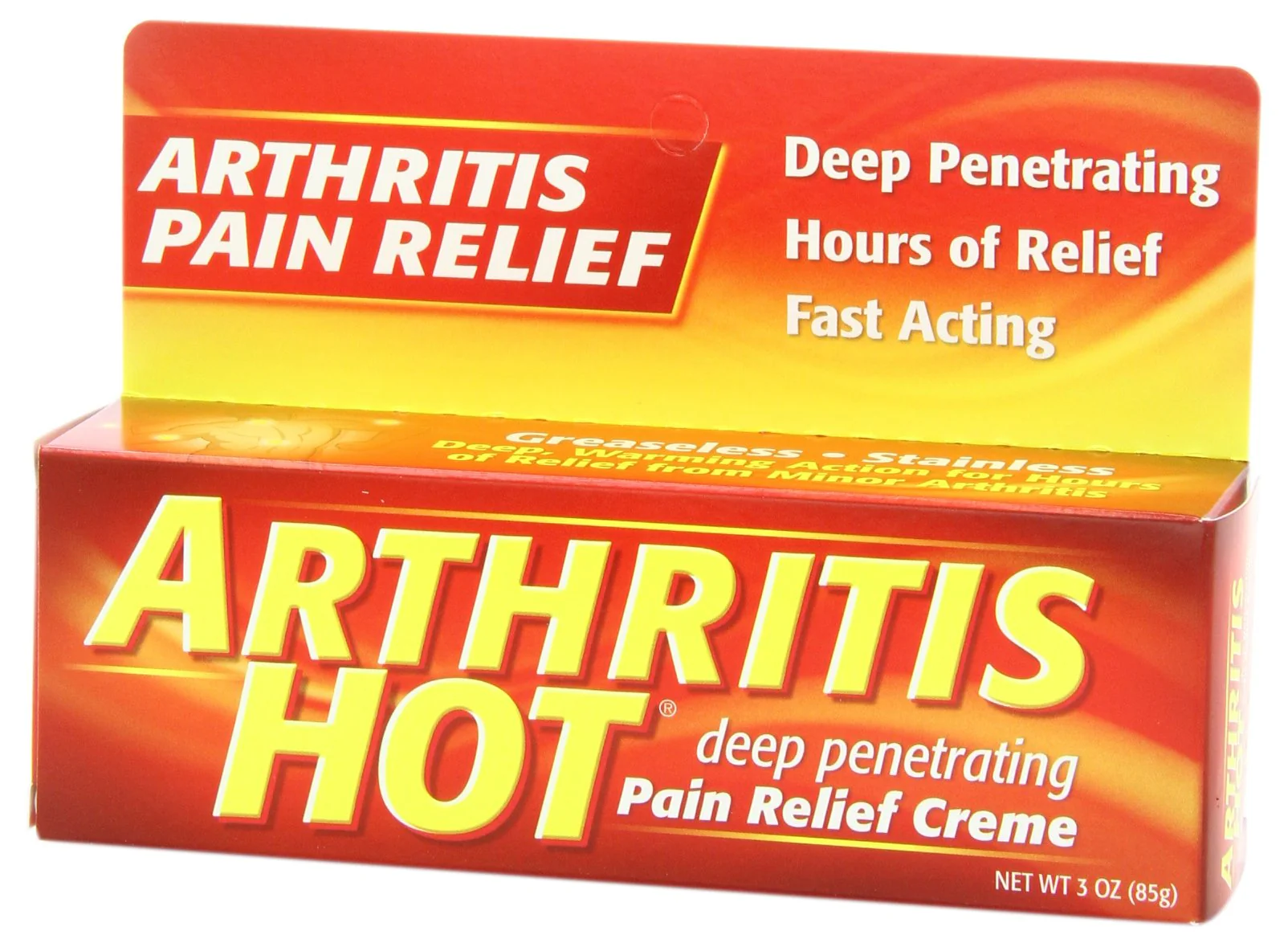 Arthritis Hot Pain Relief Creme - 3oz/24pk