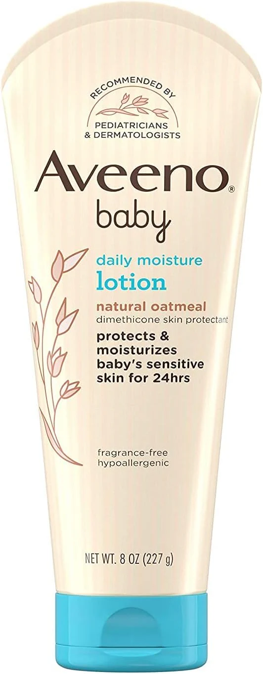 Aveeno Baby Daily Moisture Lotion Fragrance Free - 8oz/3pk