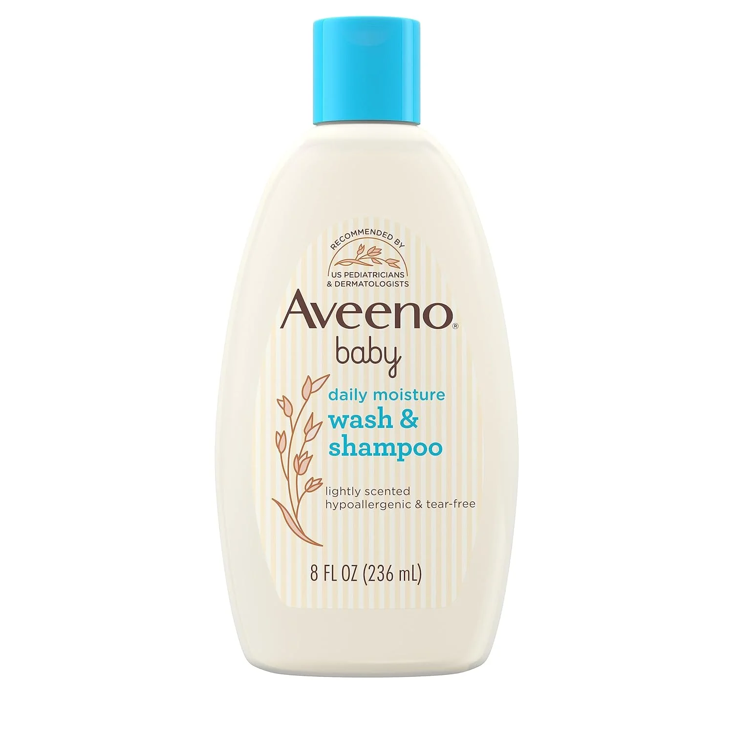Aveeno Baby Wash & Shampoo Light Scented - 8oz/3pk