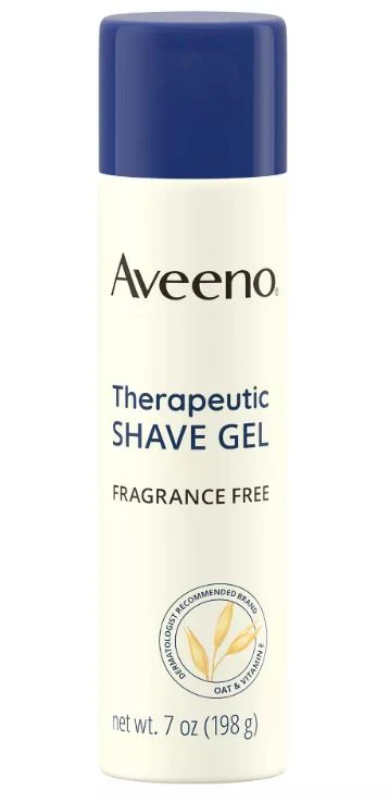 Aveeno Therapeutic Shave Gel Fragrance Free - 7oz/3pk