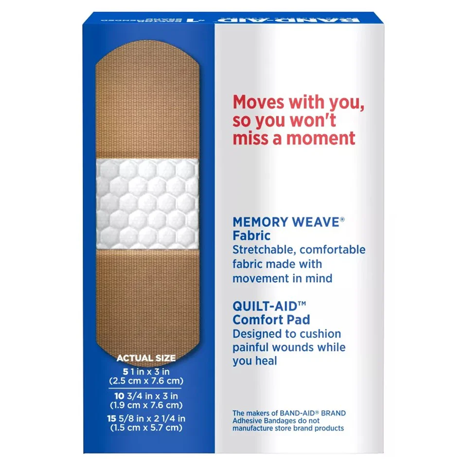 Band-Aid Adhesive Bandages Flexible Fabric Assorted - 30ct/6pk - Image 2