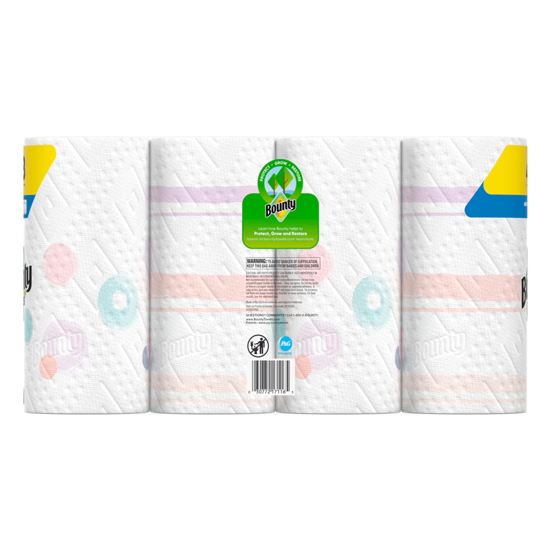 Bounty Paper Towels Select-A-Size Print Double Rolls - (4x82)ct/6pk - Image 2