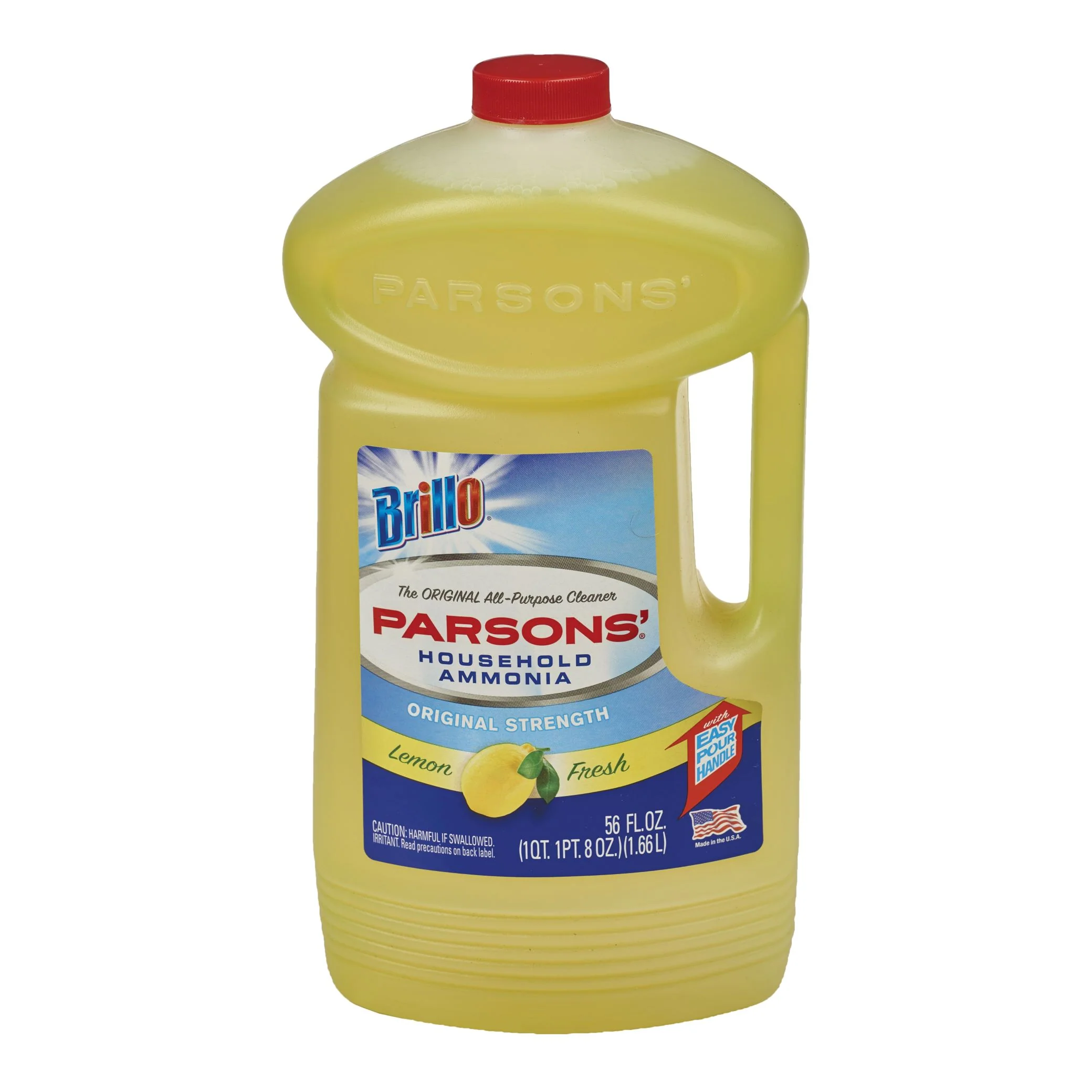 BRILLO PARSONS' AMMONIA Parsons' Lemon Ammonia - 56oz/9pk