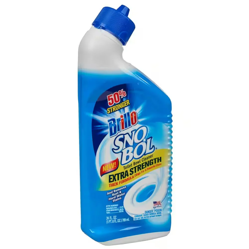 BRILLO SNO BOL LIQUID TOILET BOWL CLEANER Sno Bol Cleaner Extra Strength - 24oz/12pk