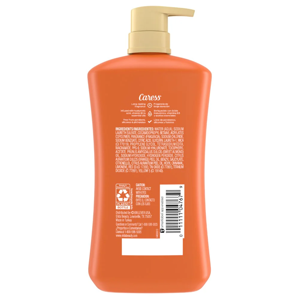 Caress Body Wash Mango & Almond Oil Shower Gel - 30oz/4pk - Image 2