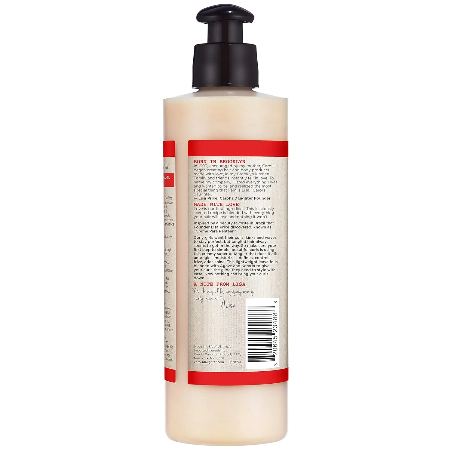 Carol's Daughter Hair Milk Nourishing & Conditioning 4-In-1 Combing Creme - 8oz/6pk - Image 2