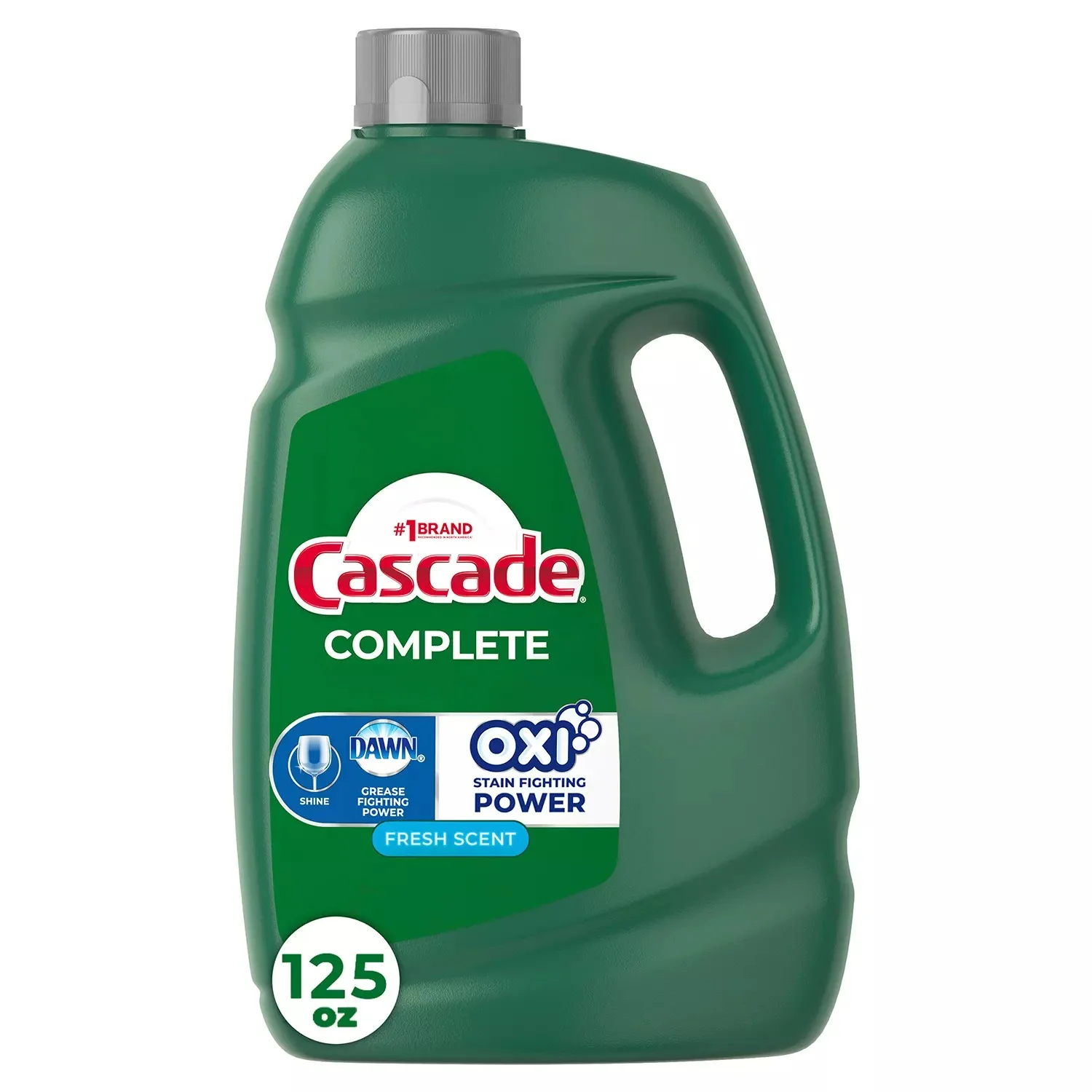 Cascade Complete Gel + Oxi Dishwasher Detergent - 125oz/1pk