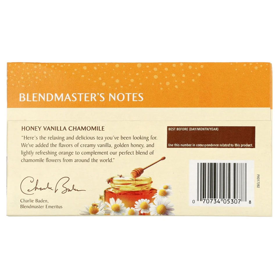 Celestial Seasonings Honey Vanilla Chamomile Tea - 20ct/6pk - Image 2