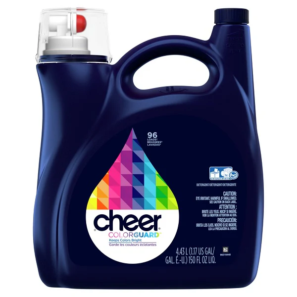 Cheer 2X HEC Colorguard Lqd Lndr Dtrgnt 96 Loads - 150oz/4pk