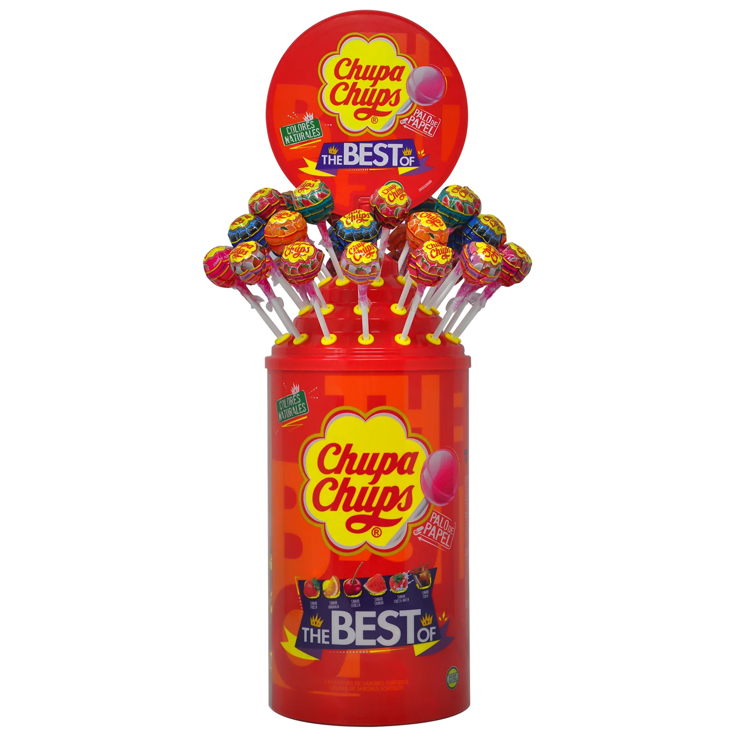 Chupa Chups Tube 100pcs/6pk
