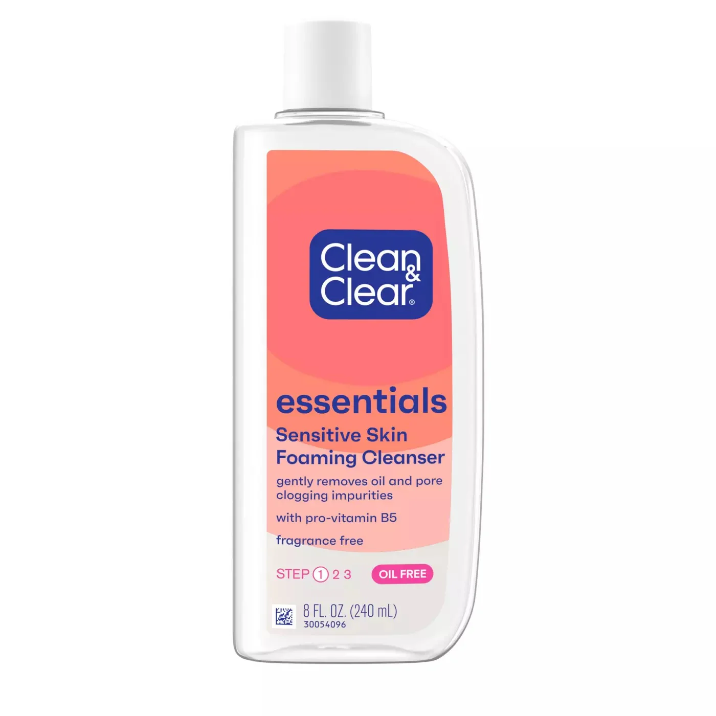 Clean & Clear Essentials Foaming Facial Cleanser Oil-Free - 8oz/3pk