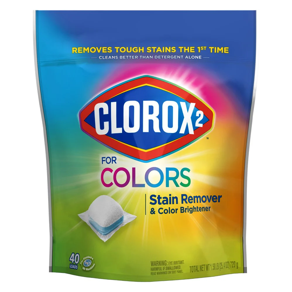 Clorox 2 Stainfighter And Colorbooster Packs - 40ct/6pk
