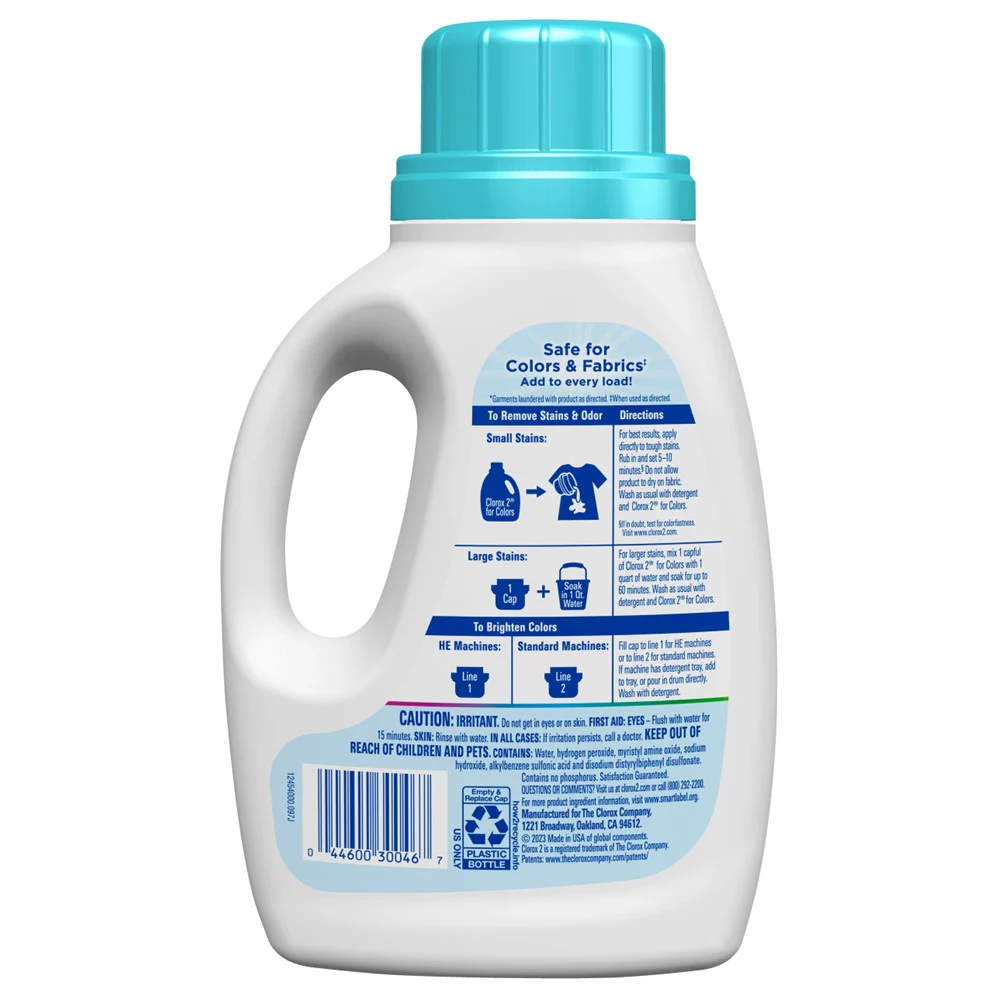Clorox 2 Liquid Free & Clear Concentrated - 33oz/6pk - Image 2