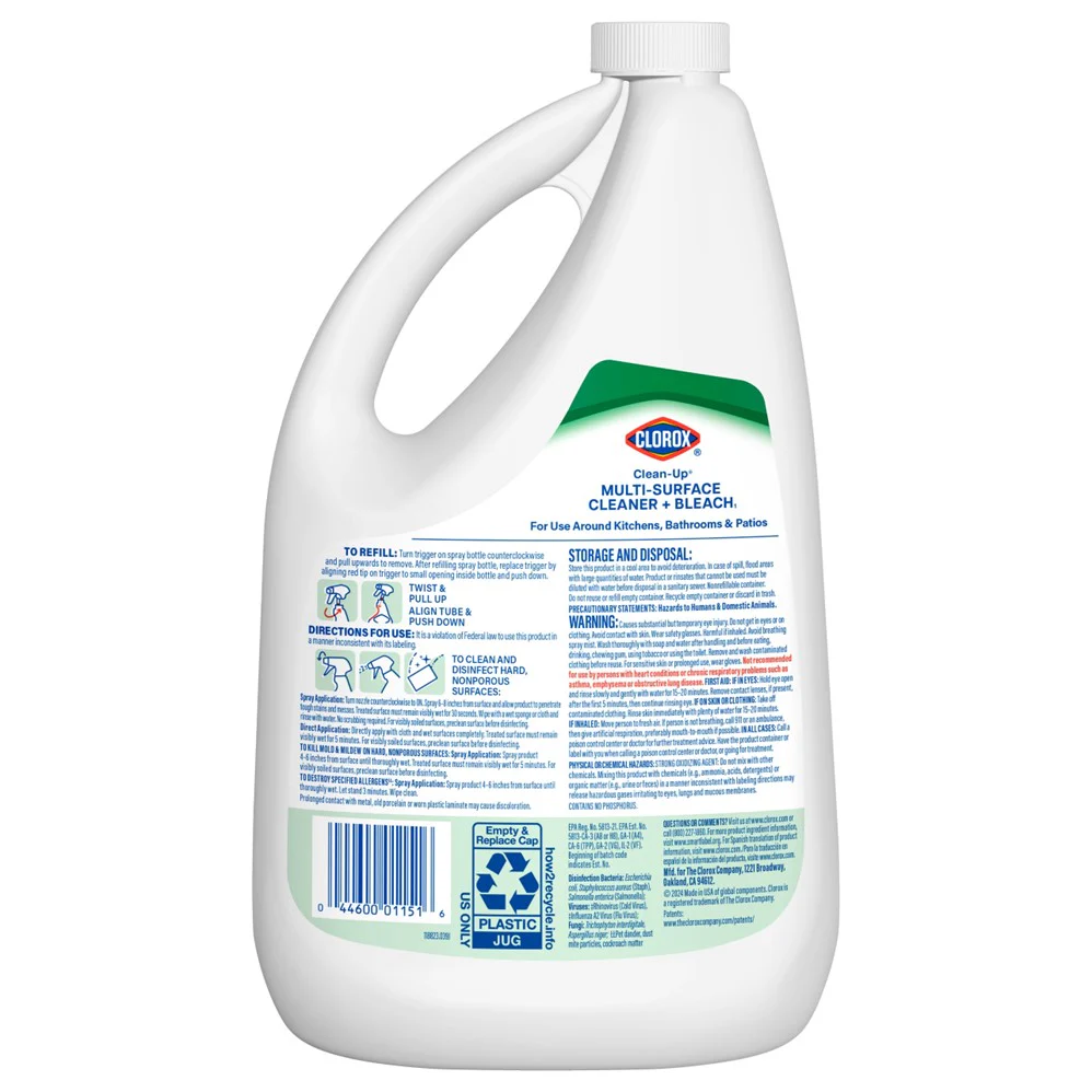 Clorox Clean-Up Cleaner Refill - 64oz/6pk - Image 2
