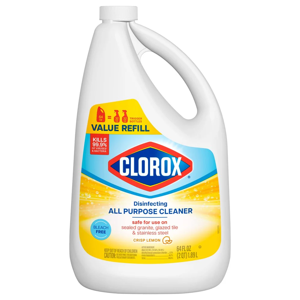 Clorox All Purpose Cleaner Lemon Refill - 64oz/6pk
