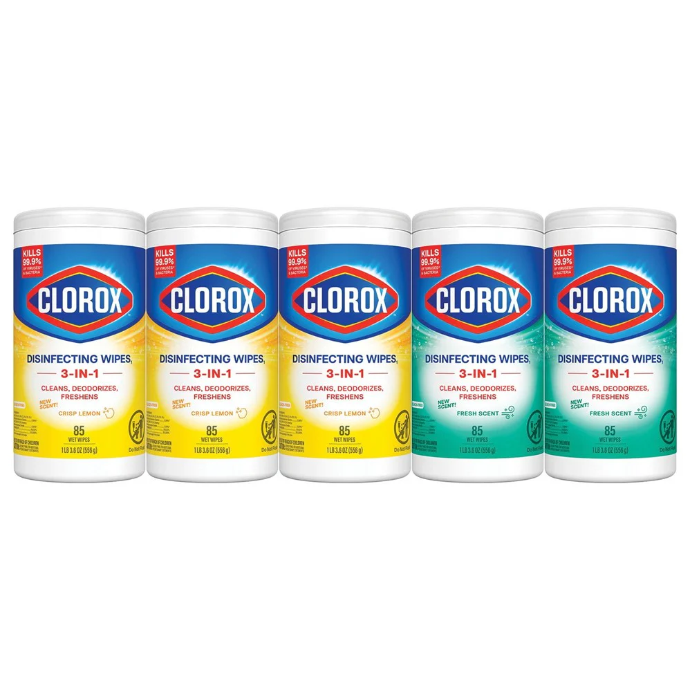 Clorox Disinfecting Cleaning Wipes Variety Pack Total 425 wipes - (5x85)ct/1pk - Image 3