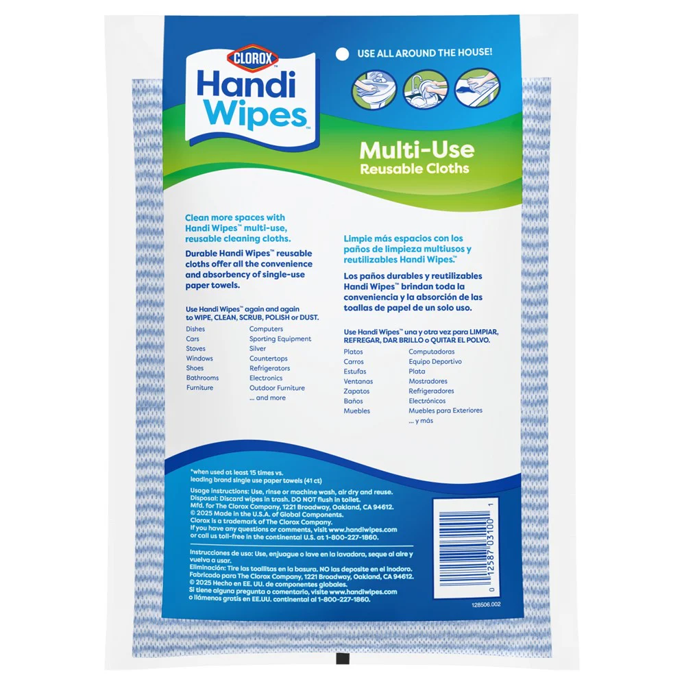 Clorox Handi Wipes Perf Case - 6ct/15pk - Image 2