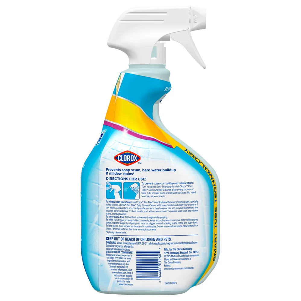 Clorox Plus Tilex Daily Shower Cleaner Spray - 32oz/9pk - Image 2
