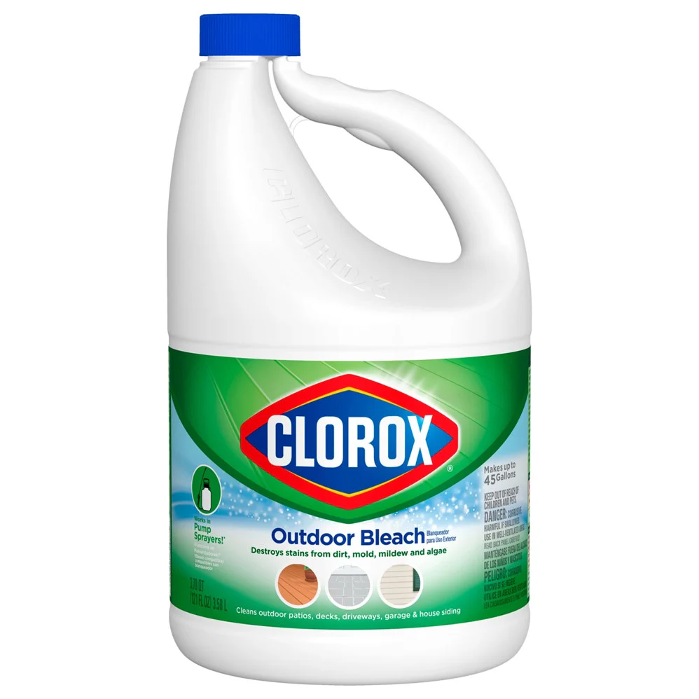 Clorox Bleach Liquid Pro Results Outdoor Concentrated - 121oz/3pk