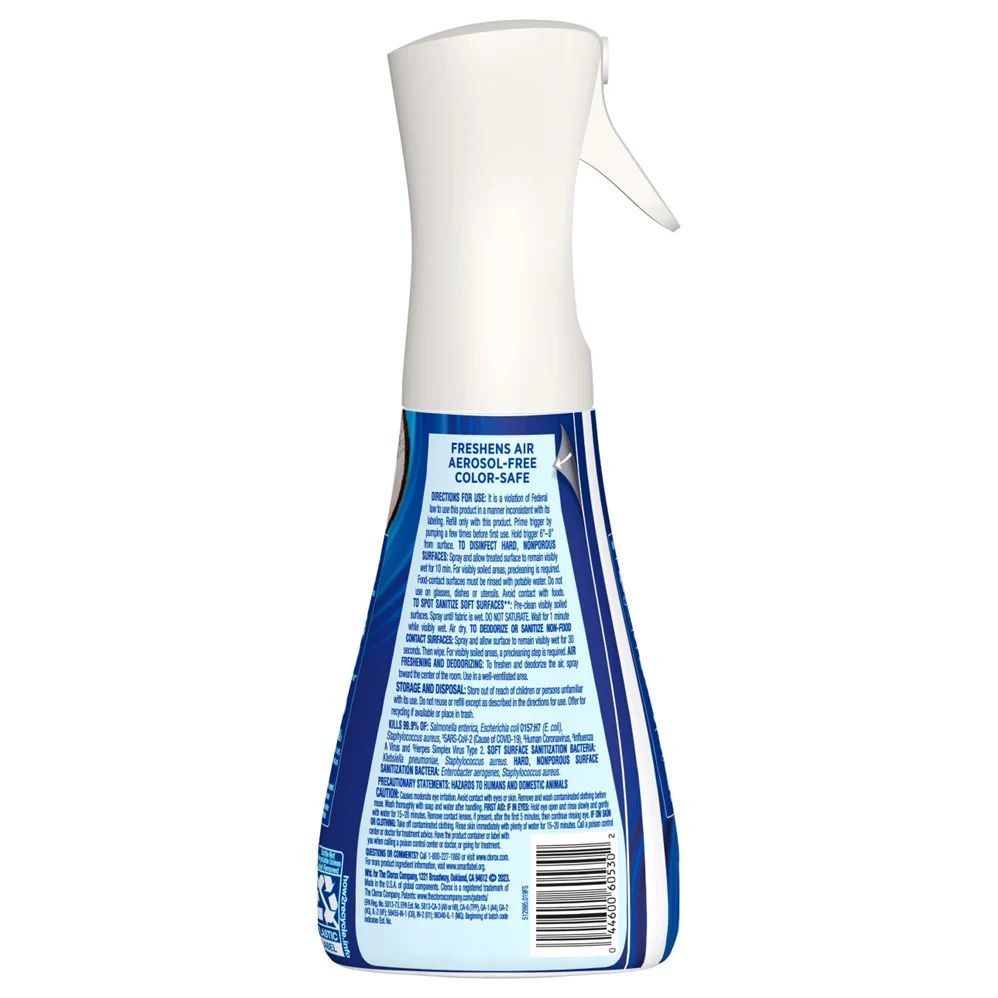 Clorox Scentiva Disinfecting Mist Coconut & Waterlily Ready To Use - 16oz/6pk - Image 2