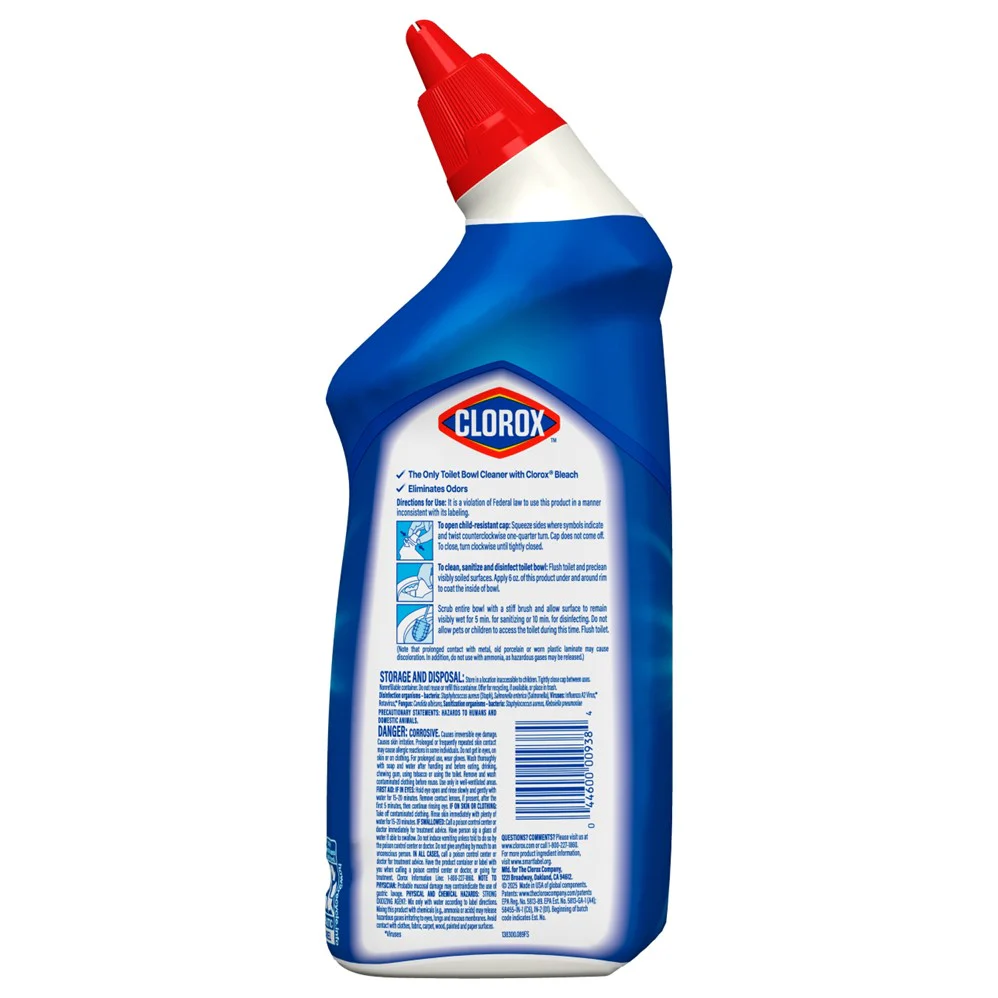 Clorox Toilet Bowl Cleaner Manual Rain Clean - 24oz/12pk - Image 2