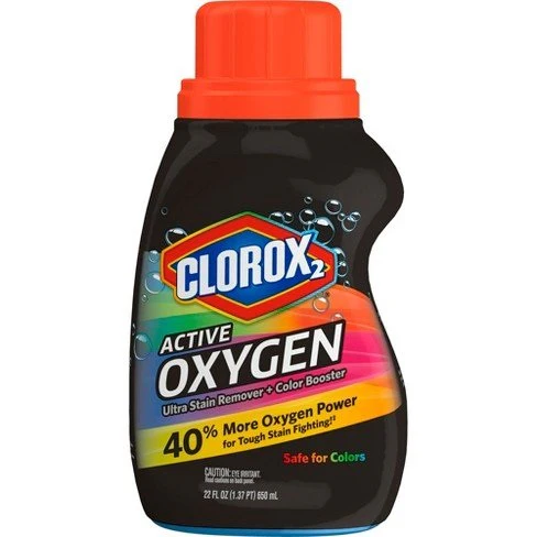 Clorox 2 Active Oxgn Stain Remover Color Booster - 22oz/6pk