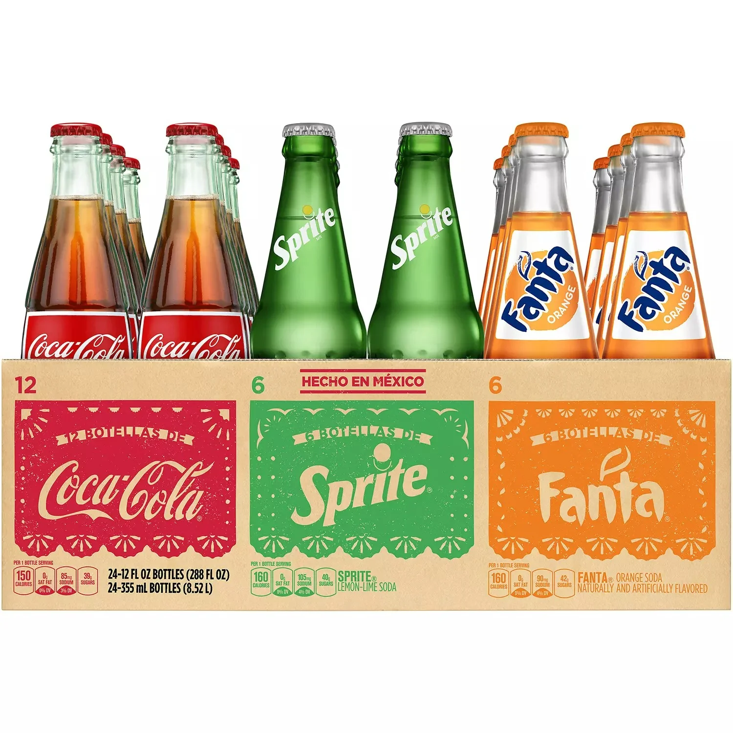 Coca-Cola de Mexico Variety Pack - 12oz/24pk