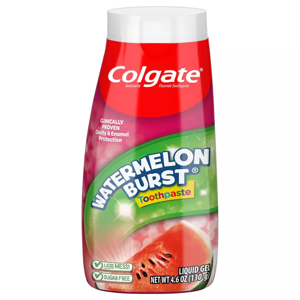 Colgate 2-in-1 Toothpaste & Mouthwash Kids Watermelon Burst - 4.6oz/12pk