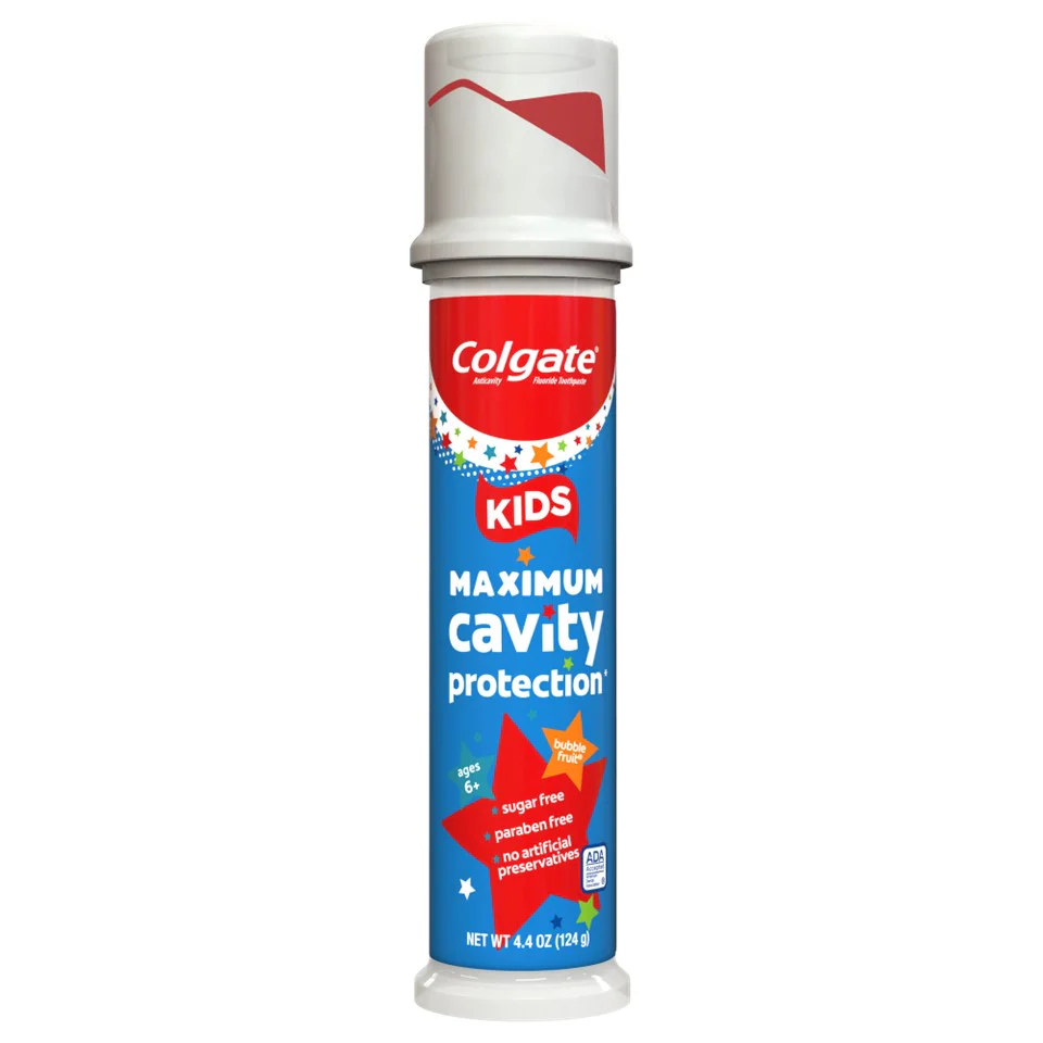 Colgate Kids Maximum Cavity Protection Toothpaste Pump - 4.4oz/6pk