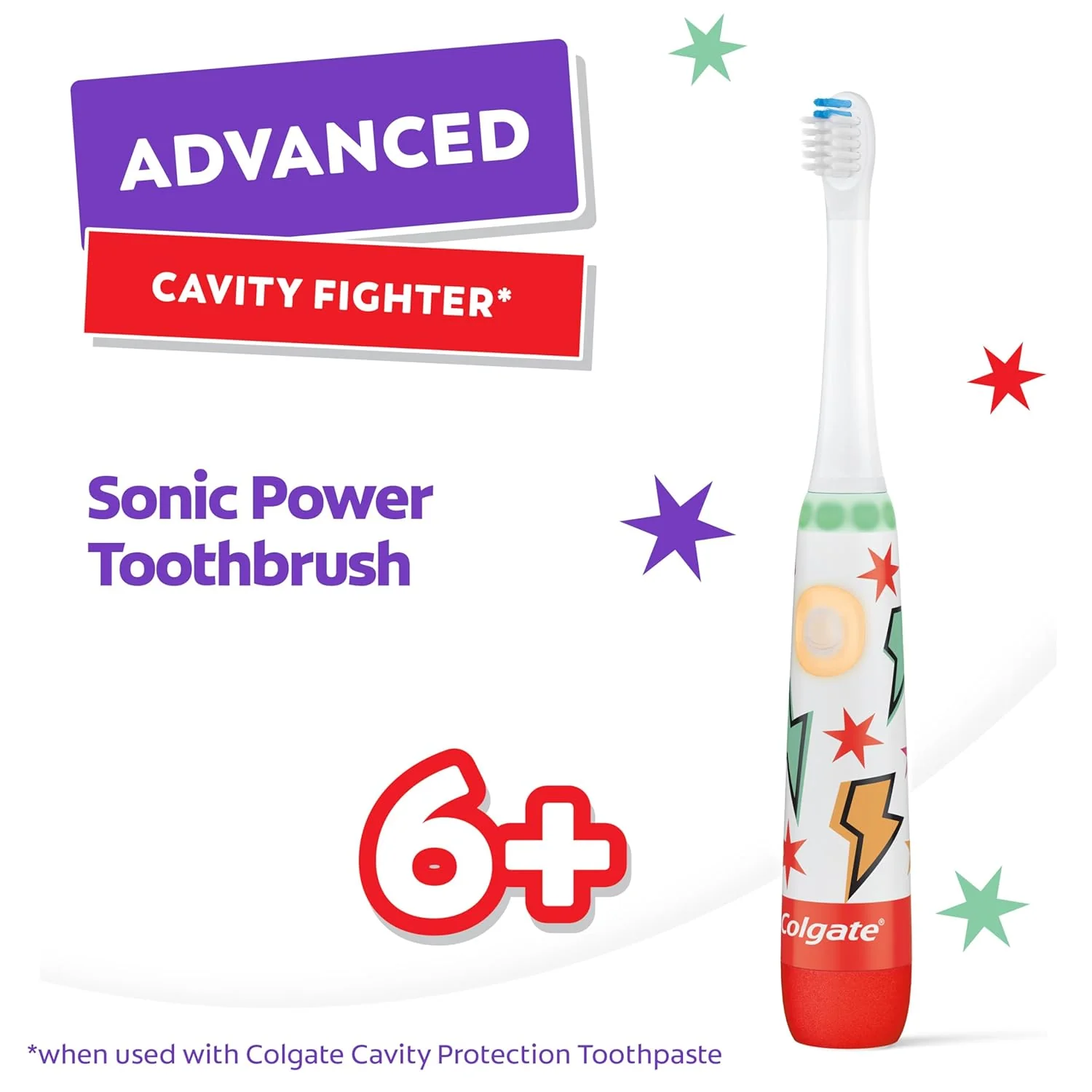 Colgate Kids Toothbrush Advanced Cavity Fighter (+1 Refill) - 1ct/4pk - Image 2
