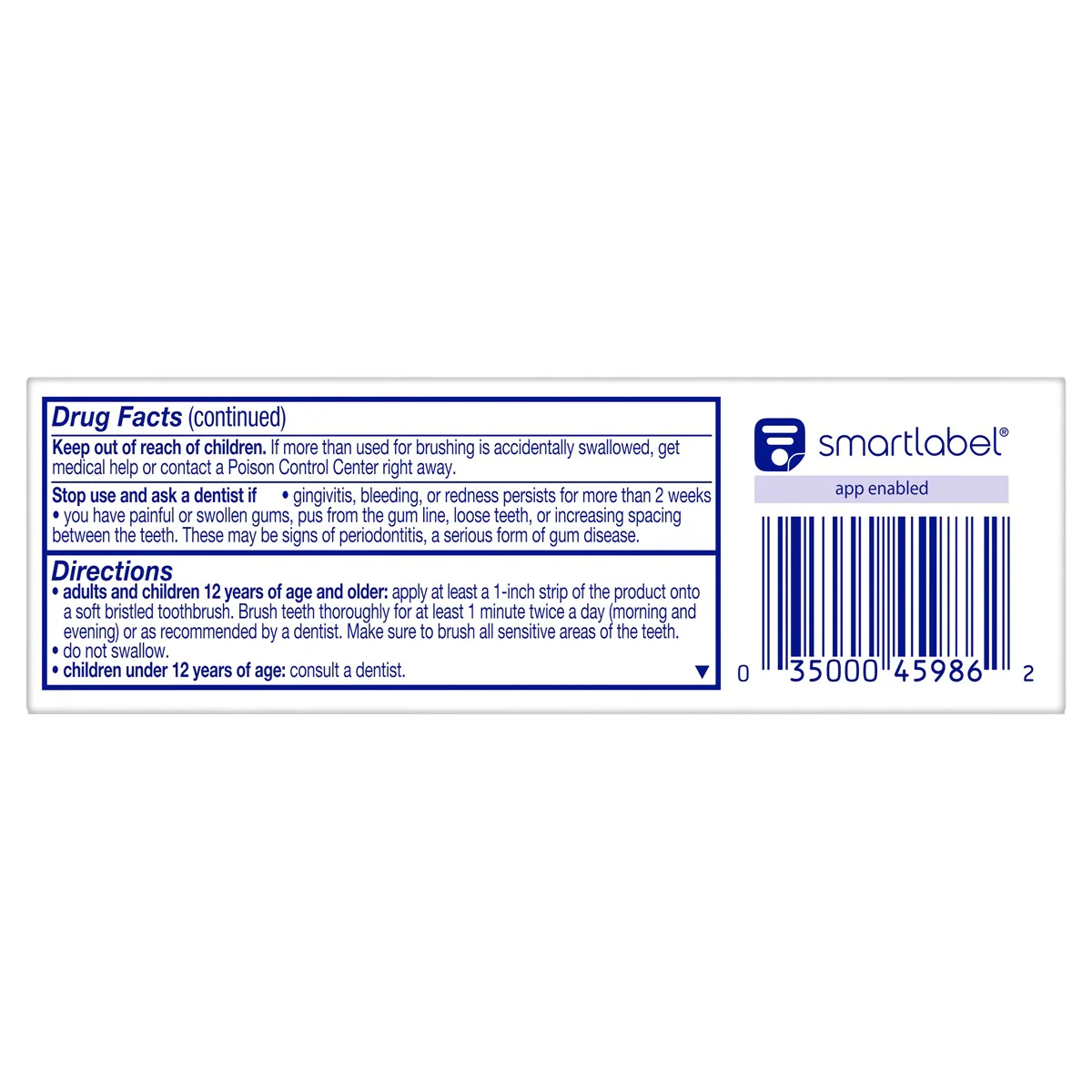 Colgate Total Toothpaste Clean Mint Paste - 0.88oz/24pk - Image 2