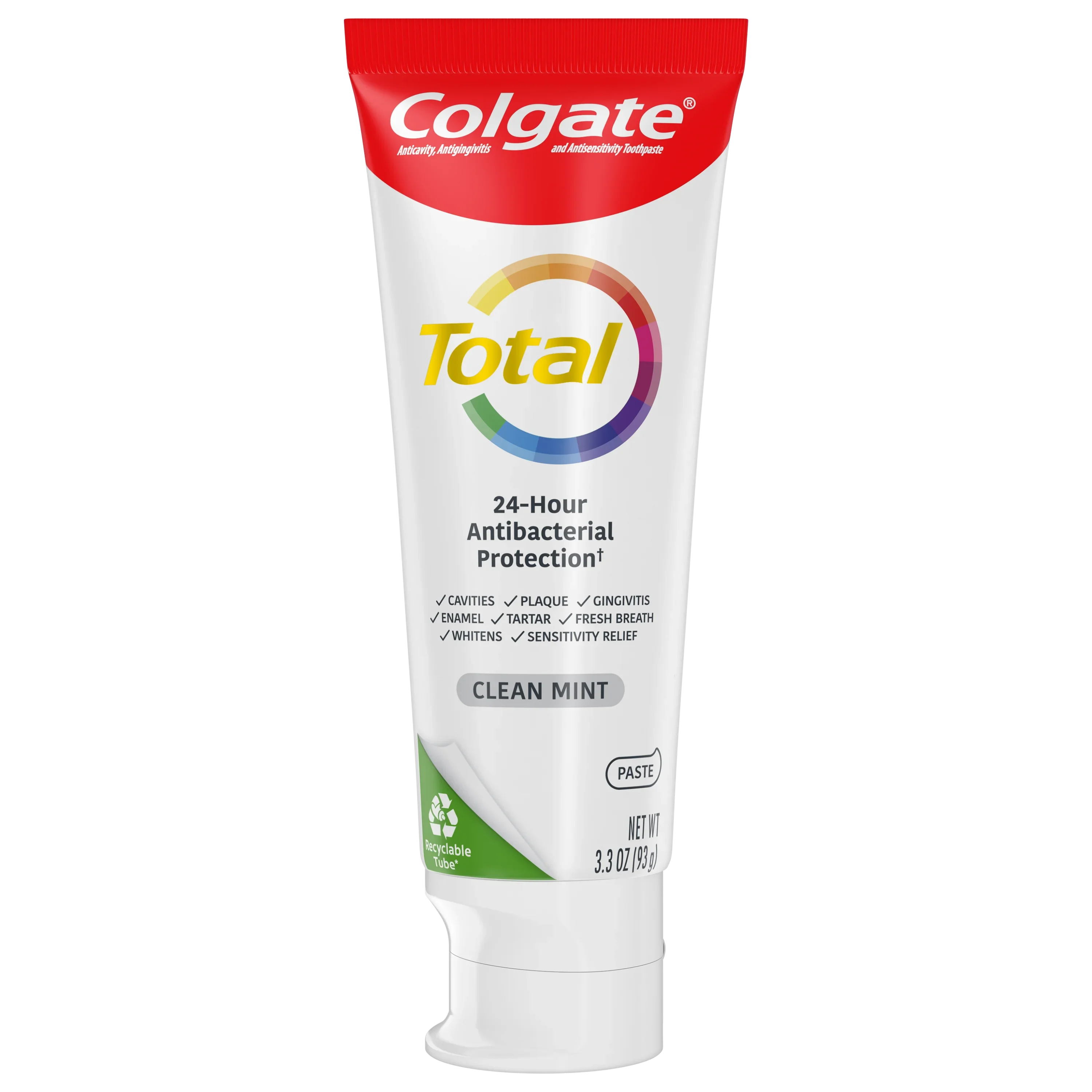Colgate Total Toothpaste Clean Mint Paste - 3.3oz/24pk - Image 2