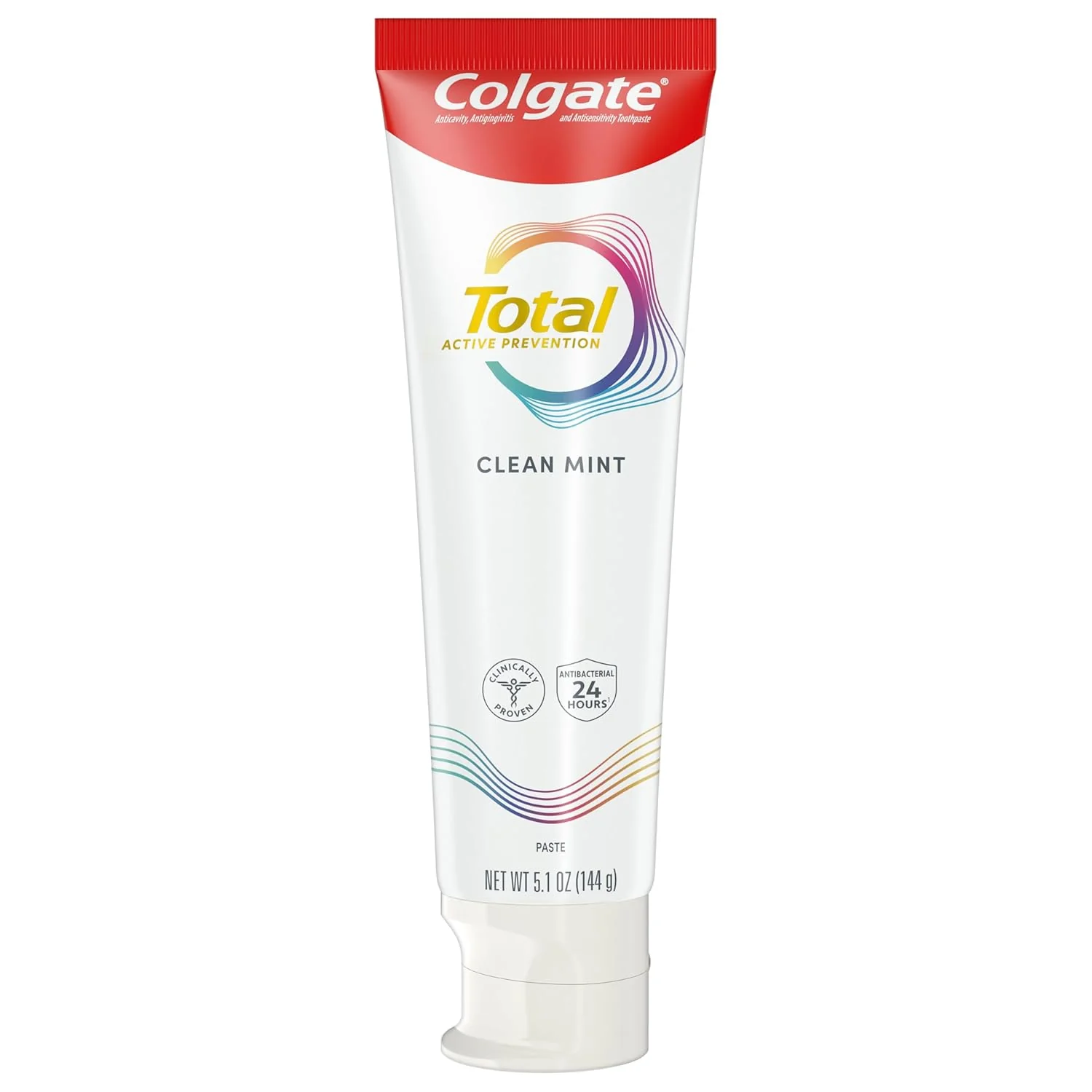 Colgate Total Toothpaste Clean Mint Paste - 5.1oz/24pk - Image 2