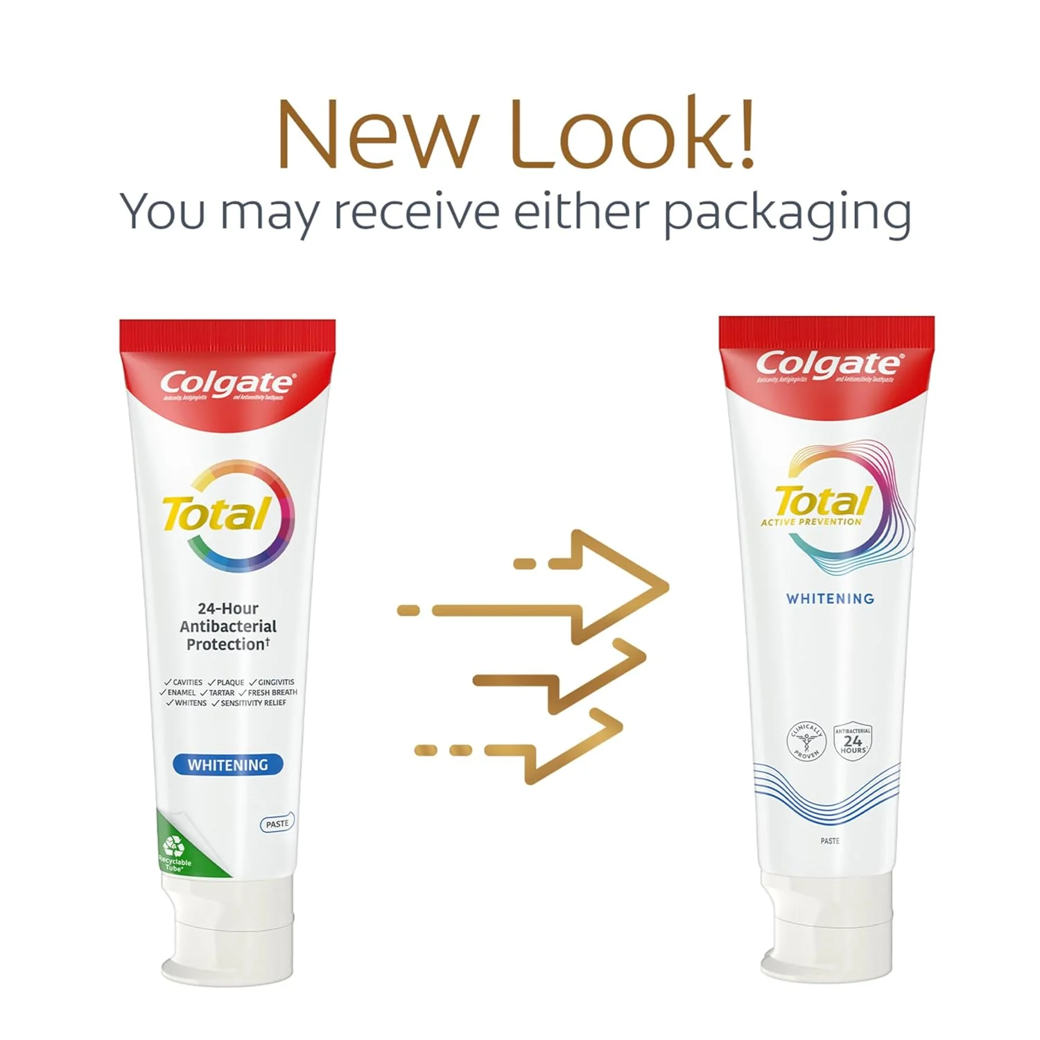 Colgate Total Toothpaste Whitening Paste - (2x5.1)oz/12pk - Image 2