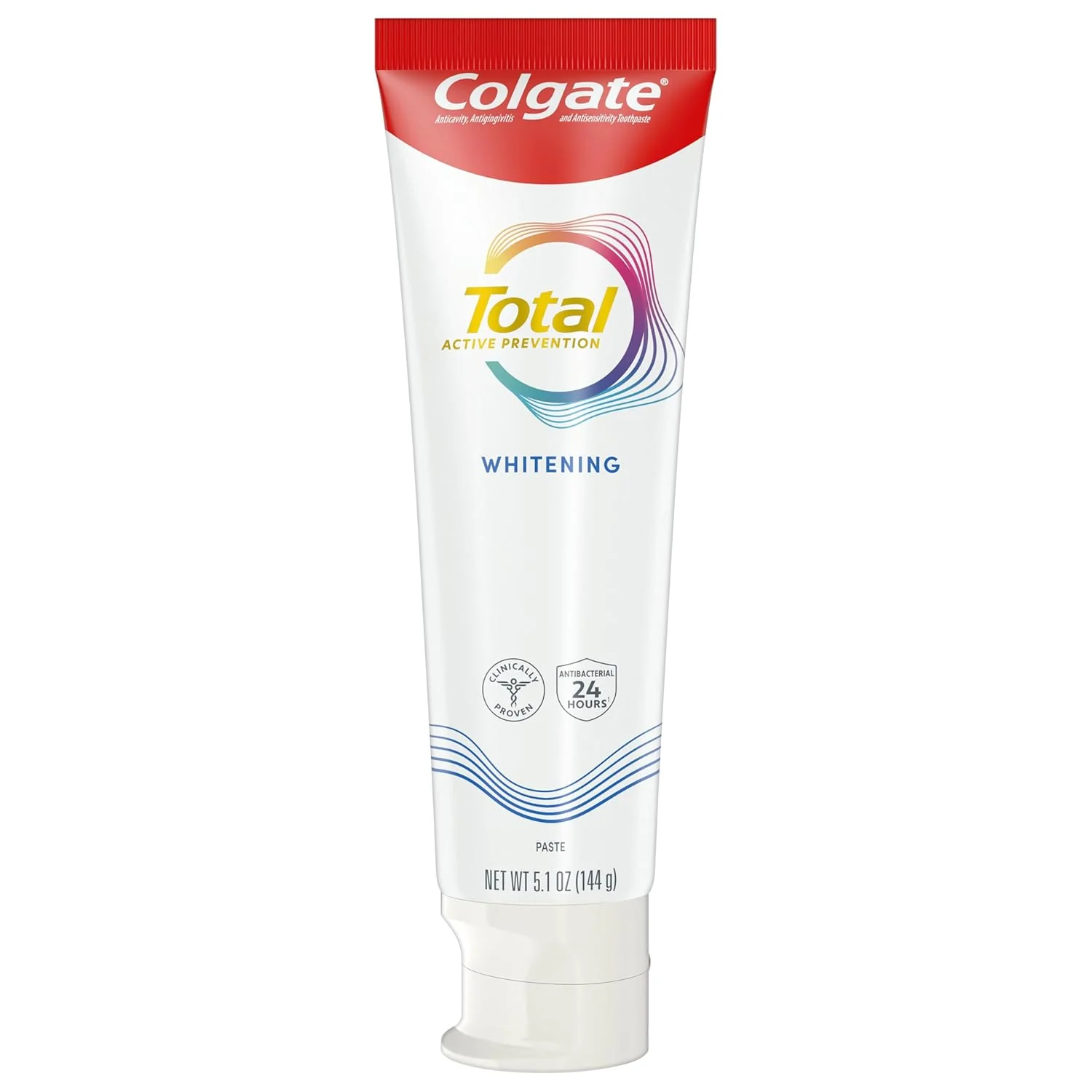 Colgate Total Toothpaste Whitening Paste - 5.1oz/24pk - Image 2