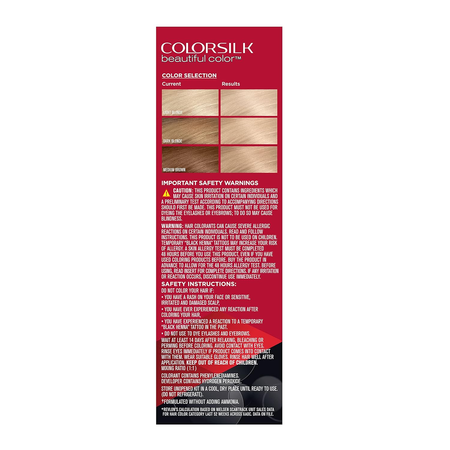 Revlon Colorsilk Hair Color #04 Ultra Light Natural Blonde - 1ct/3pk - Image 2