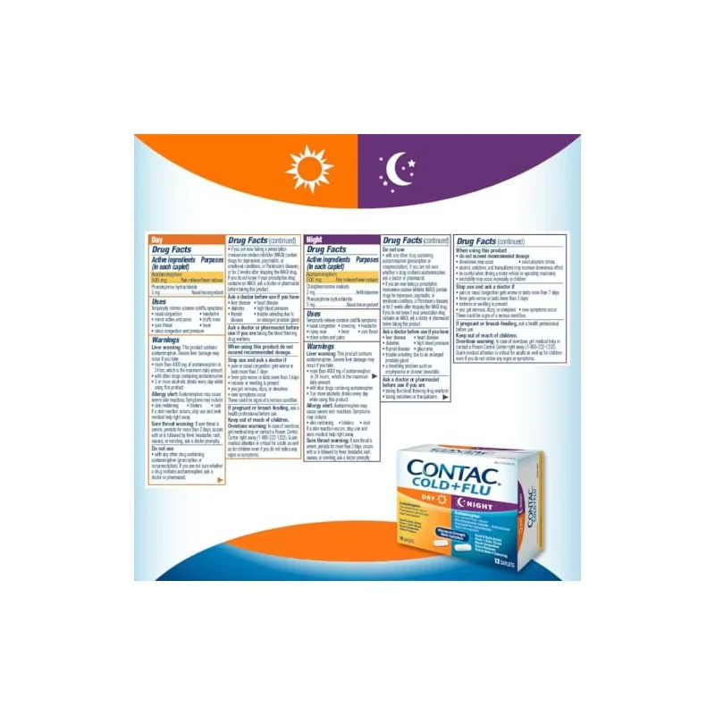 Contac Day/Night Combo - 28ct/24pk - Image 2
