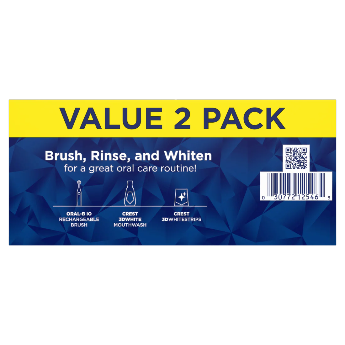 Crest Toothpaste 3Dwhite Advanced Teeth Whitening Radiant Mint Pack Of 2 - (2x3.3)oz/6pk - Image 2