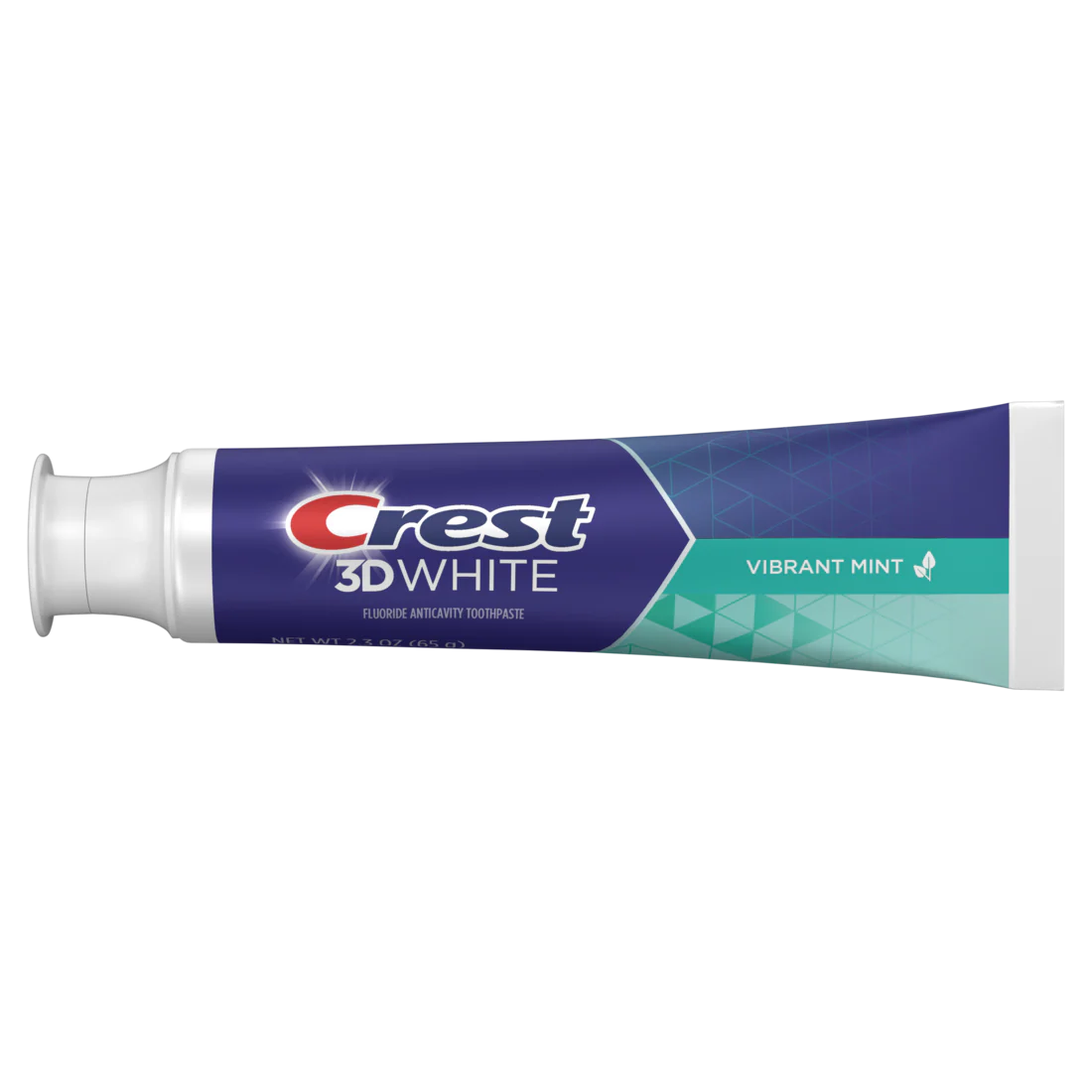 Crest 3D White Teeth Whitening Toothpaste Vibrant Mint - 2.3oz/24pk - Image 2