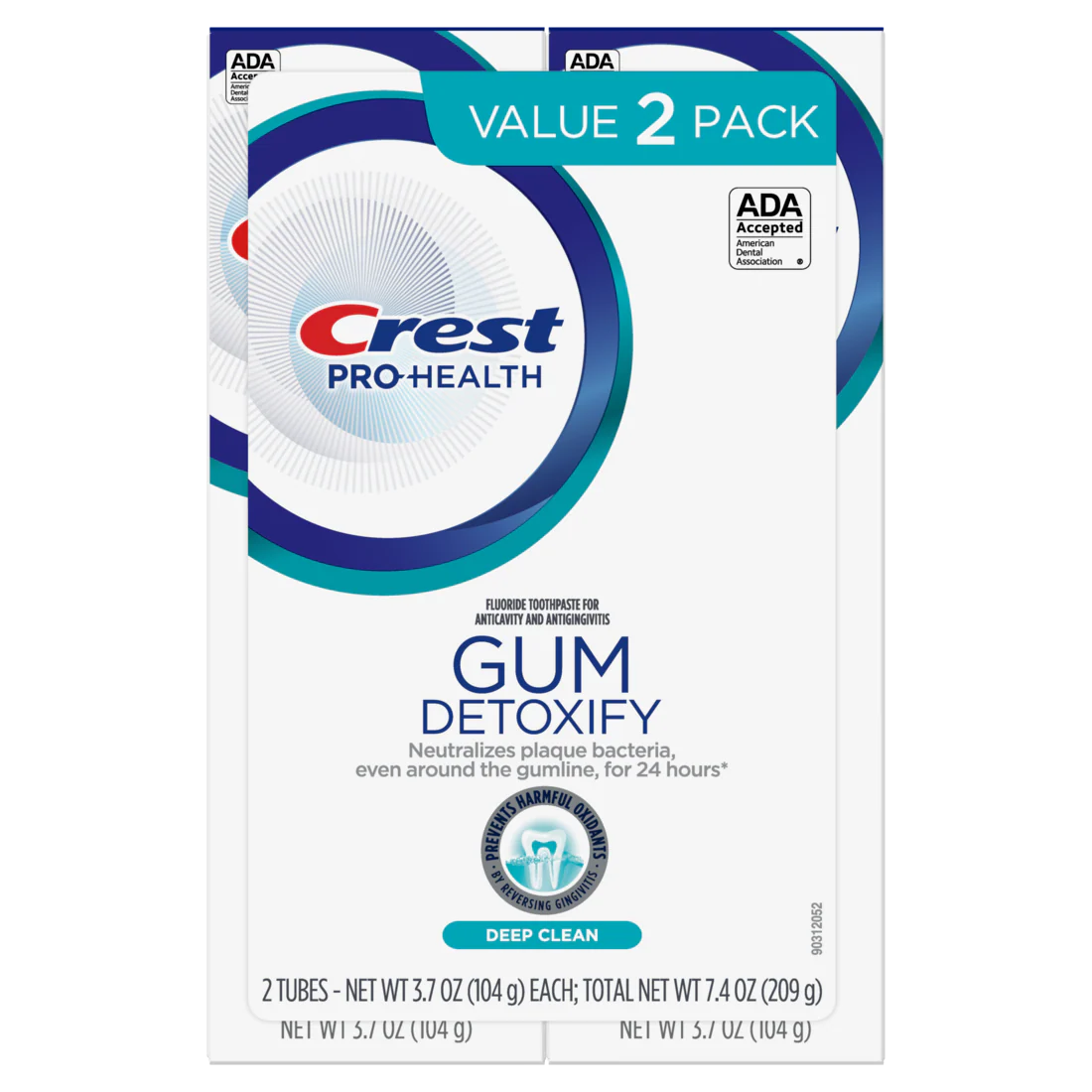 Crest Pro-Health Gum Detoxify and Restore Toothpaste Twin Pack - 3.7oz/6pk