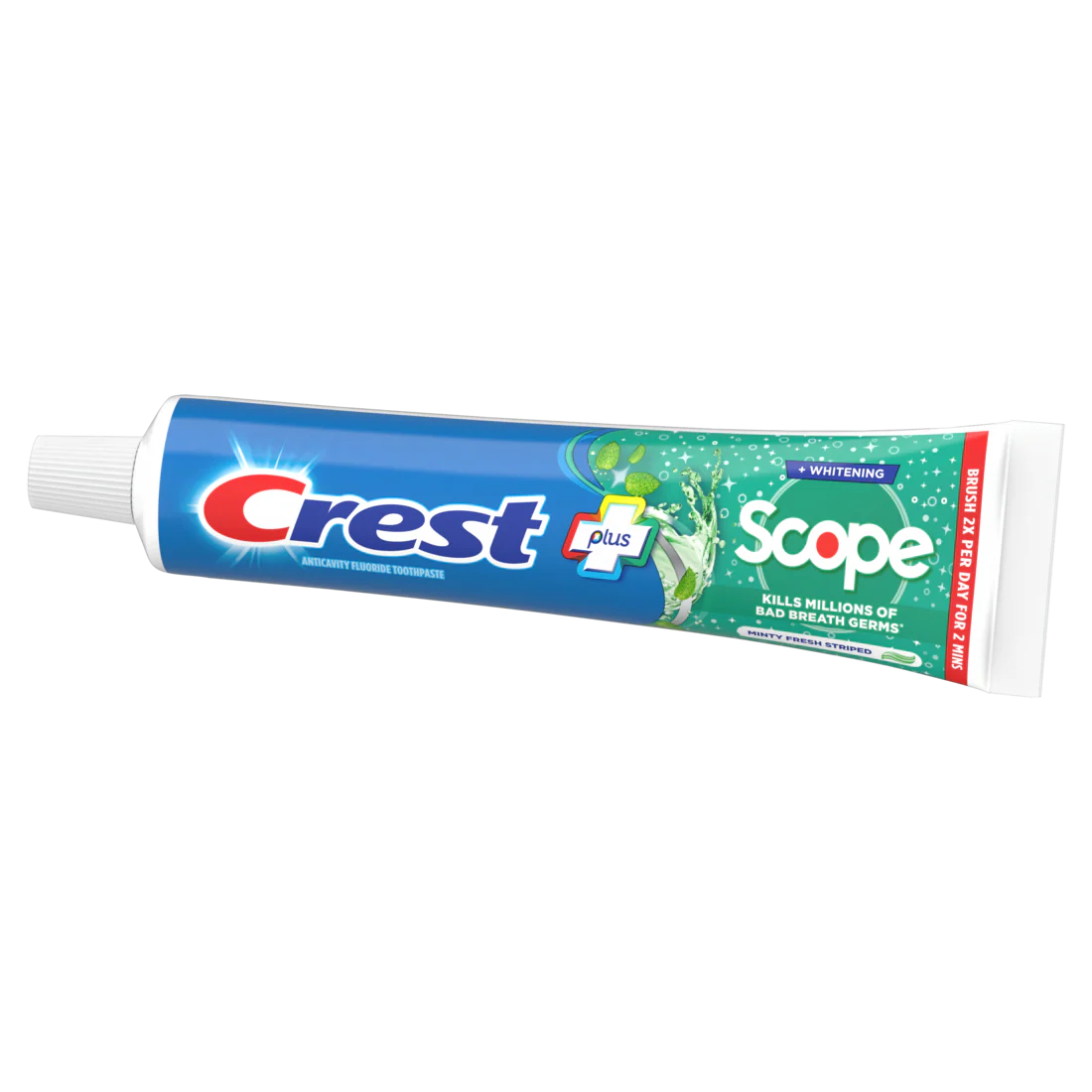 Crest Whitening Plus Scope Toothpaste Minty Fresh Pack Of 2 - (2x5.4)oz/6pk - Image 3