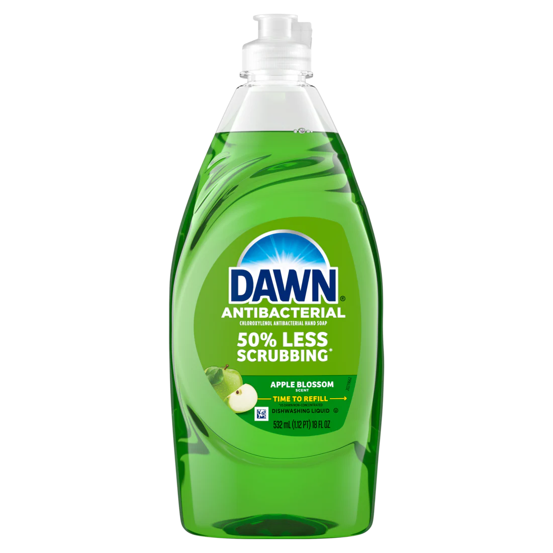 Dawn Ultra Antibacterial Dishwashing Liquid Dish Soap Apple Blossom Scent - 18oz/10pk