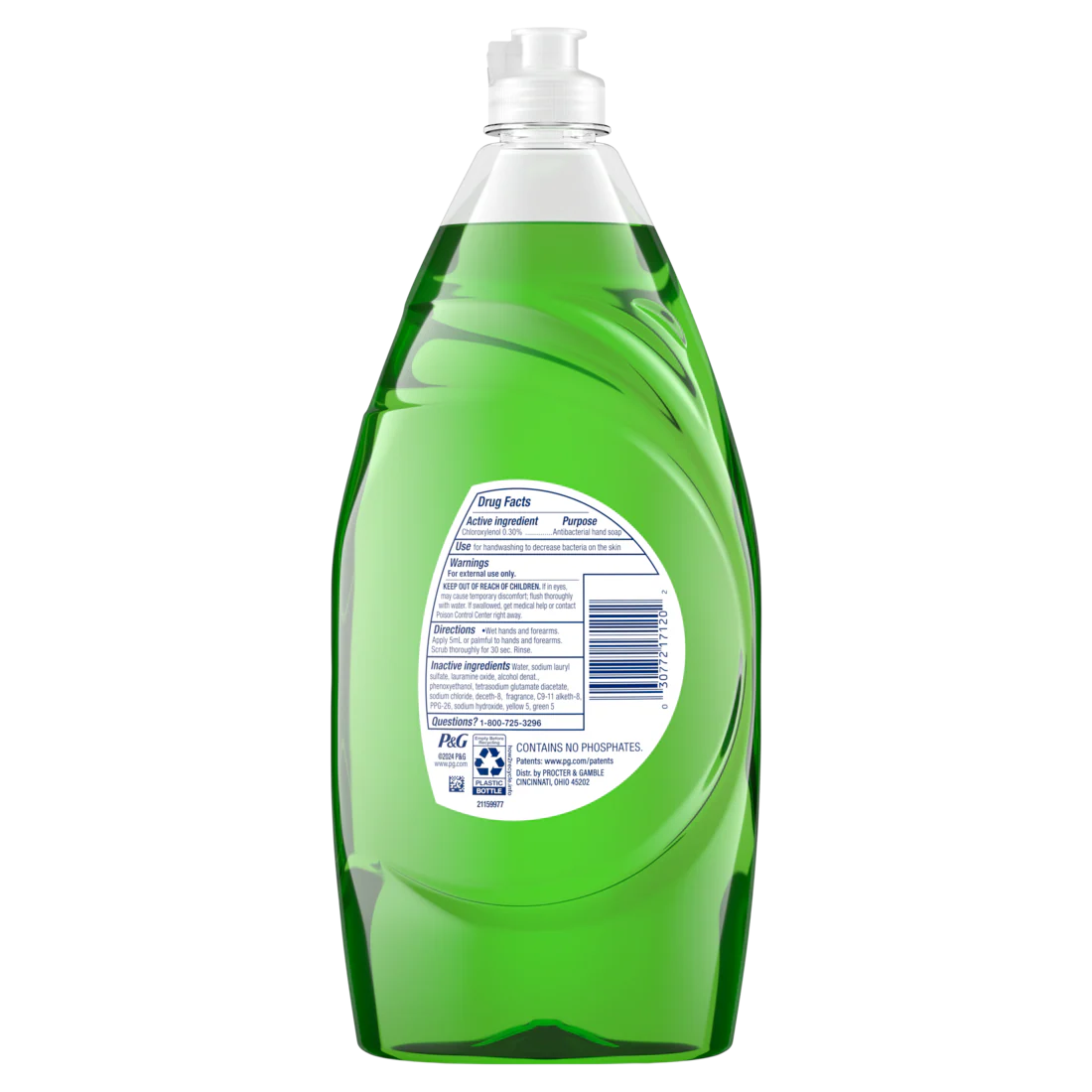 Dawn Ultra Antibacterial Hand Soap Apple Blossom - 30.8oz/8pk - Image 2
