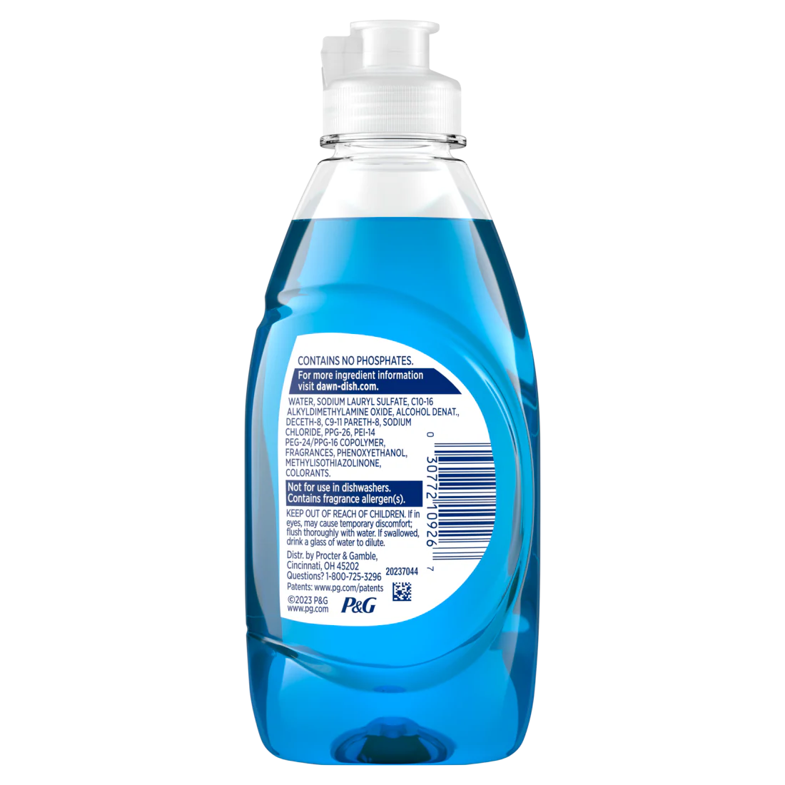 Dawn Ultra Liquid Dish Soap Dishwashing Liquid Grease Removal Original - 5.8oz/18pk - Image 2