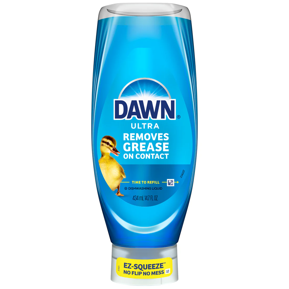 Dawn Ultra Ez-Squeeze Dish Soap Liquid Dishwashing Liquid Grease Removal Original - 14.7oz/8pk