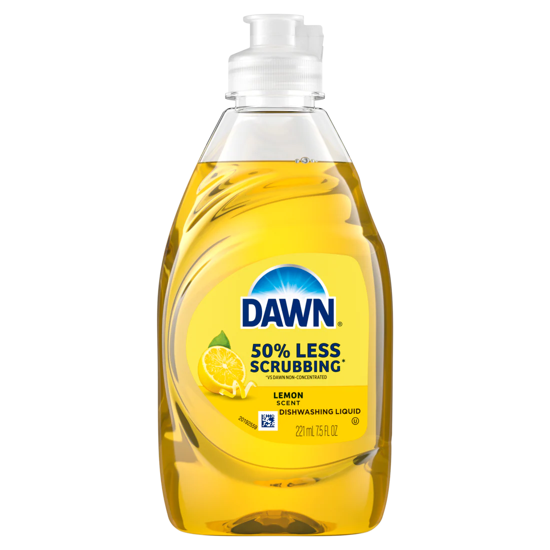Dawn Ultra Liquid Dish Soap Dishwashing Liquid Grease Removal Lemon - 7.5oz/12pk