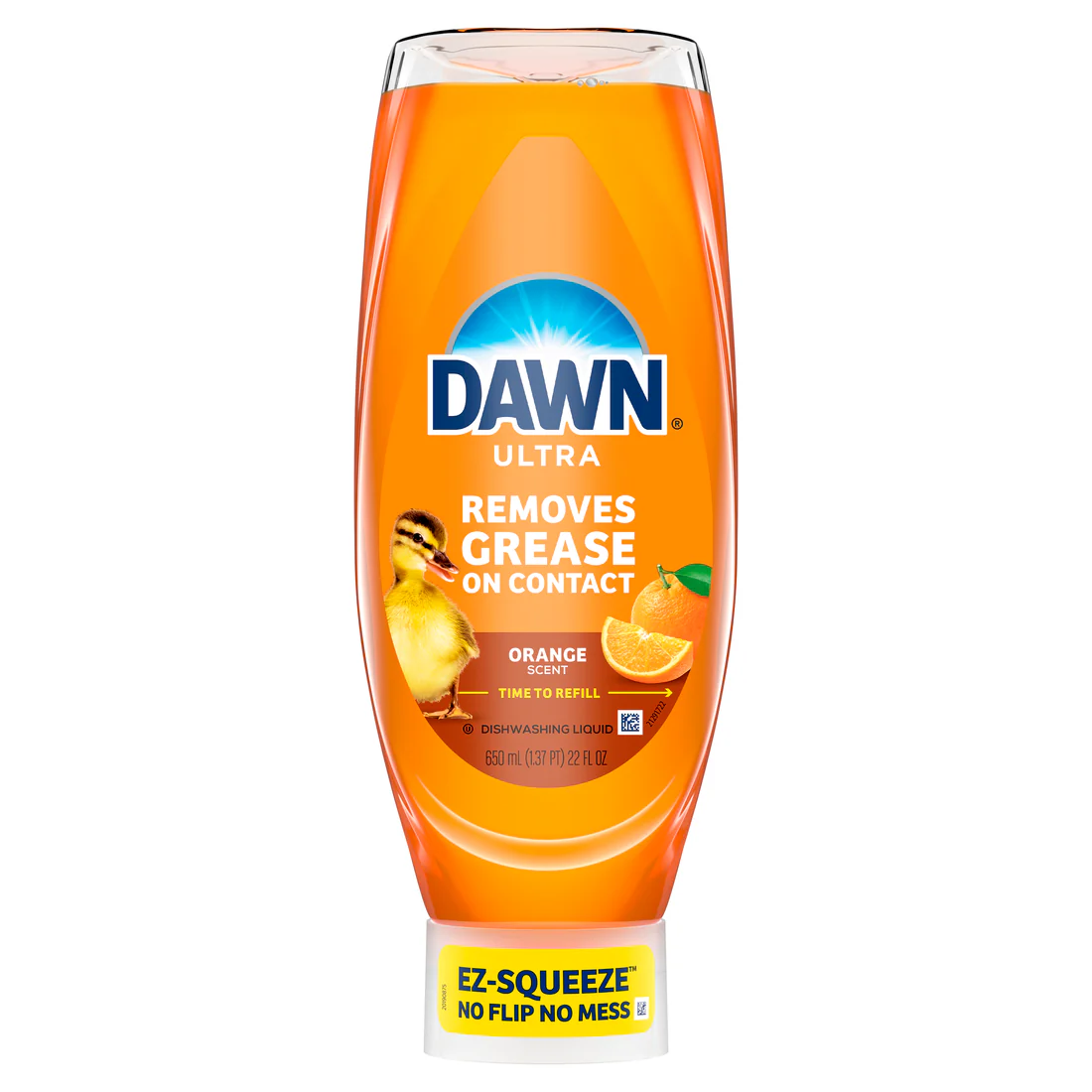 Dawn UltraEZ Squeeze Dish Soap Dishwashing Liquid Orange - 22oz/8pk